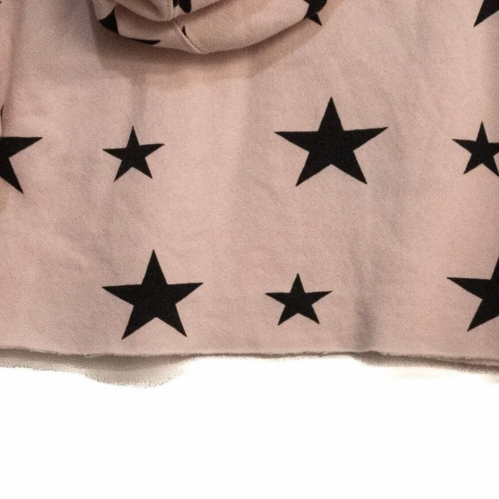 Southern Spirit Girls Pink Black Stars Hoodie Pullover Long Sleeve Size XS - Picture 7 of 7